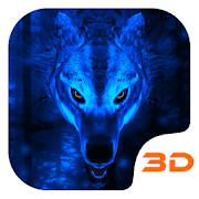 Ice Wolf 3D Theme