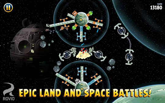 Скриншоты к Angry Birds Star Wars