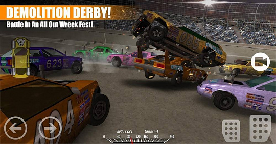 Скриншоты к Demolition Derby 2