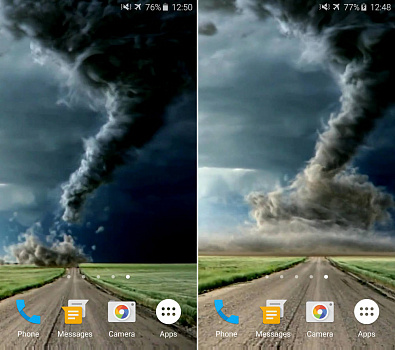 Скриншоты к Торнадо Живые Обои