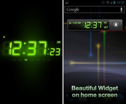 Скриншоты к Alarm Clock Free
