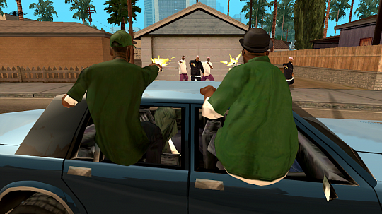 Скриншоты к GTA San Andreas
