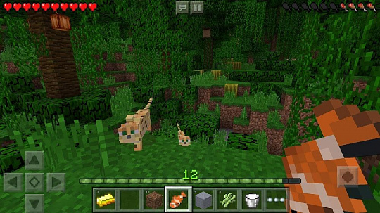 Скриншоты к Minecraft Pocket Edition