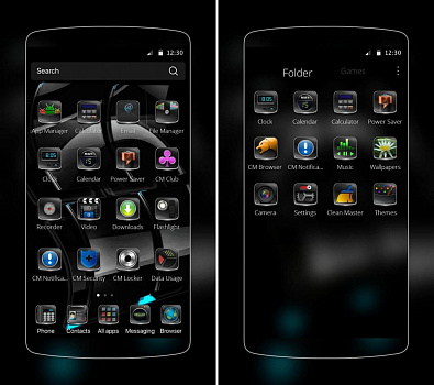 Скриншоты к Black Glass Nero